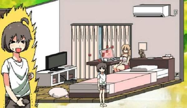 每天和家里蹲妹妹一起的生活