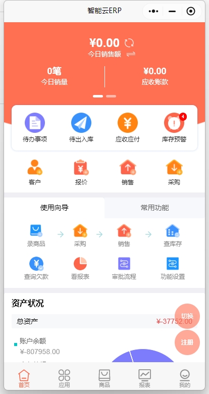 智能云erp