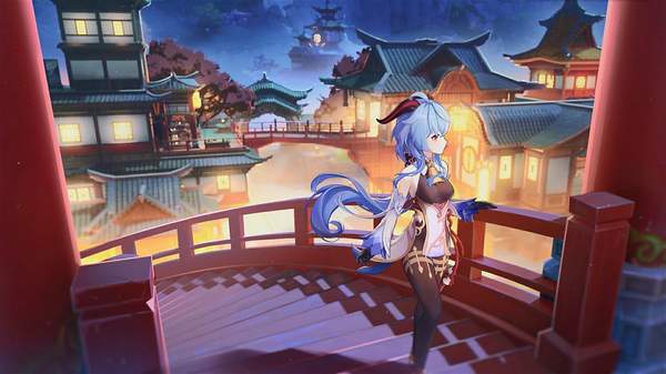 原神甘雨触摸无限好感版